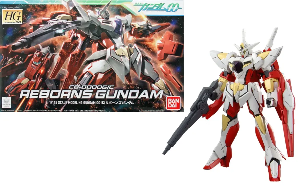 GUNDAM - Model Kit - HG 1/144 - Reborns Gundam - 13cm